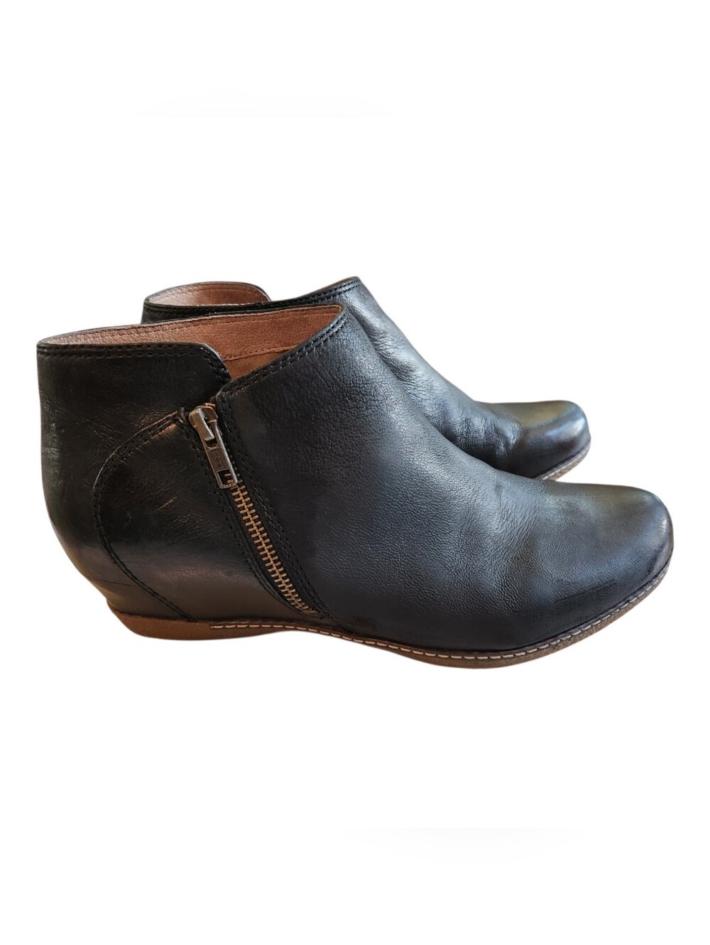 Dansko Leyla Ankle Bootie with Side Zip, Sz 41 Euro or ~Sz 10